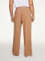 SHEIN Men Drawstring Waist Wide Leg Pants