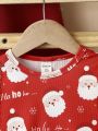 Baby Girl Christmas Print Dress