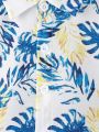 Baby Boy Tropical Print Shirt & Shorts