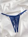 Classic Sexy 3pcs Sexy Lace Open Crotch Thongs