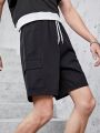 Teen Boy'S Multi-Pocket Drawstring Shorts