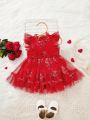 Baby Girl Rose Tulle Dress