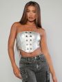 Pretty on the Outside SHEIN ICON SHEIN X Pretty On The Outside WOMENS TUBE TOP