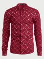 Manfinity Men's Long Sleeve Woven Shirt