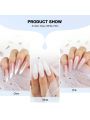 Morovan Acrylic Nail Kit - 3 Colors Acrylic Powder and Professional Acrylic Liquid set for Acrylic Nails Extension