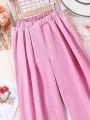 Teen Girl Wide Leg Pants For Spring And Summer