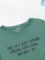 Slogan Graphic Tee