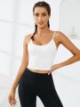 Yoga Basic Criss Cross Back Sports Cami Top