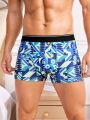 Men's Abstract Printed Boxer Briefs