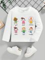 Baby Girl Cartoon Graphic Tee