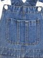 Tween Boys Size Denim Jumpsuit With Pockets