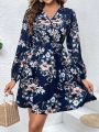 Ladies' Floral Print Maxi Dress