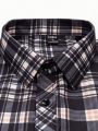 Men's Long Sleeve Plaid Shirt