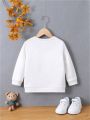 Toddler Boys' Letter Print Pullover Sweatshirt