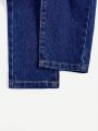 SHEIN Toddler Boys' Distressed Denim Jeans