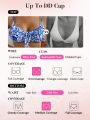 SHEIN DD+ Floral Print Front Knot Bikini Swimsuit Set