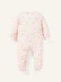 Cozy Cub Baby Girl 2pcs Polka Dot Print Button Front Jumpsuit