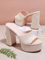 Women's Wedge Heel Thick Sole Sandals