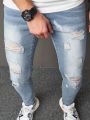 Men Ripped Skinny Jeans