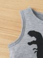 Baby Boy Dinosaur Print Tank Top & Shorts