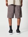 SUMWON Suedette Bermuda Length Smart Short