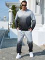 Manfinity Men Ombre Sweatshirt & Sweatpants