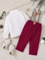 Baby Boy'S Spring Autumn Gentleman Outfit 2pcs/Set