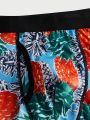 Men's Fruit Pattern Boxer Briefs