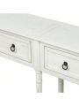 Console Table Sofa Table with Storage for Entryway with Drawers and Shelf