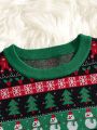 SHEIN Men Christmas Pattern Sweater