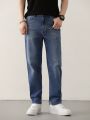 DAZY Men's Blue Washed Denim Jeans