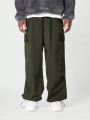 SUMWON Nylon Cargo Parachute Pant