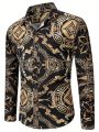 Men's Chain Print Shirt