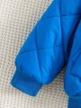 Baby Boy Zip Up Quilted Bomber Jacket