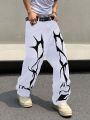 Men's Printed Pattern Jeans