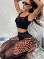 Set Of Sexy Fishnet Tops And Bottoms For Women