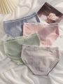 4pack Letter Tape Panty Set