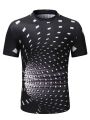 Manfinity Men Allover Geo Print Tee