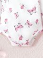 Baby Girls' Butterfly Printed Bodysuit