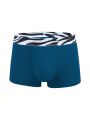 Men'S 5pcs Zebra Pattern Boxer Briefs