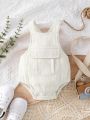 Baby Pocket Front Overall Bodysuit