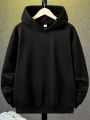 Teenage Boys' Hooded Loose Fit Stylish Sweatshirt For Autumn And Winter