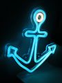 1pc Anchors LED Wall Neon Sign  5V USB Powered For Room Shop Party Pub Club Decoration