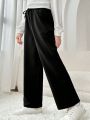 Teen Girl Drawstring Waist Wide Leg Active Pants