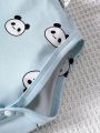 Baby Boys' Fashionable Artistic Design Casual Cute Printed Comfortable Romper Set, 3pcs