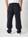 SUMWON Straight Fit Carpenter Jean With Studs