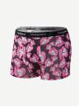 Men's Printed Flat Angle Shorts With Woven Tape(3pcs Combination)