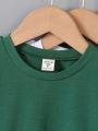SHEIN Kids EVRYDAY Little Boys' 3-pack Short Sleeve T-shirts