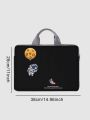 14 Inch Cartoon Astronaut Pattern Laptop Bag