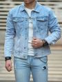 Men'S Gradient Denim Jacket